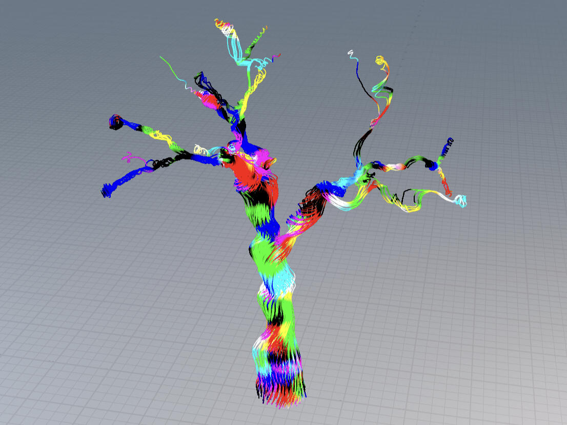 Noise visualized as color.