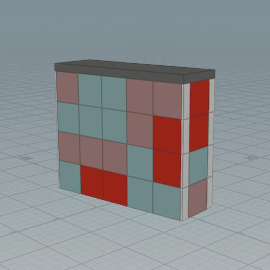 One generated building.